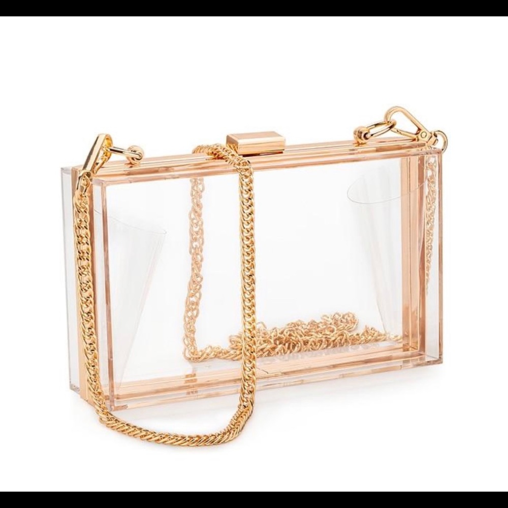 Clear hand bag